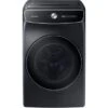 Samsung - 6.0 Cu. Ft. Total Capacity Smart Dial Washer With FlexWash™ And Super Speed Wash - Black