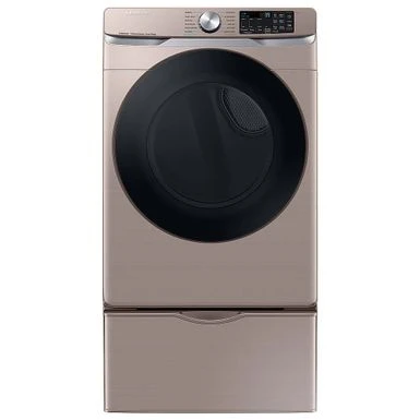 Samsung - 7.5 Cu. Ft. Stackable Smart Gas Dryer With Steam Sanitize+ - Champagne 13 Samsung - 7.5 Cu. Ft. Stackable Smart Gas Dryer With Steam Sanitize+ - Champagne - Image 11