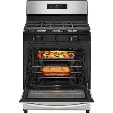 Whirlpool - 5.1 Cu. Ft. Freestanding Gas Range With Edge To Edge Cooktop - Stainless Steel 19 Whirlpool - 5.1 Cu. Ft. Freestanding Gas Range With Edge To Edge Cooktop - Stainless Steel - Image 17