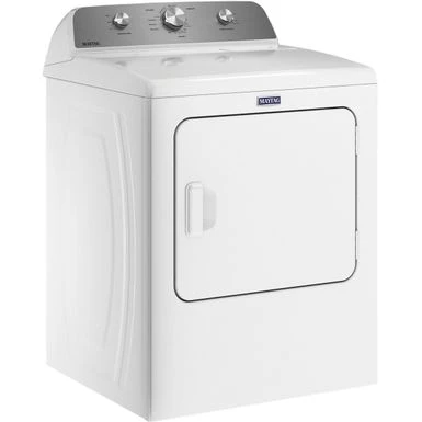 Maytag - 7.0 Cu. Ft. Electric Dryer With Wrinkle Prevent - White 5 Maytag - 7.0 Cu. Ft. Electric Dryer With Wrinkle Prevent - White - Image 3