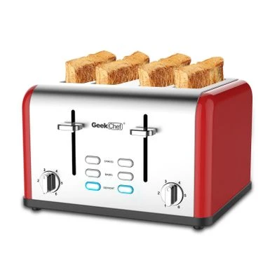 4-slice Stainless Steel Toaster - Silver 20 4-slice Stainless Steel Toaster - Silver - Image 18
