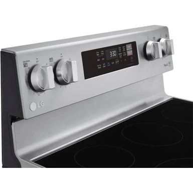 LG - 6.3 Cu. Ft. Smart Freestanding Electric Convection Range With Easy Clean, Air Fry And WideView Window - Stainless Steel 18 LG - 6.3 Cu. Ft. Smart Freestanding Electric Convection Range With Easy Clean, Air Fry And WideView Window - Stainless Steel - Image 16