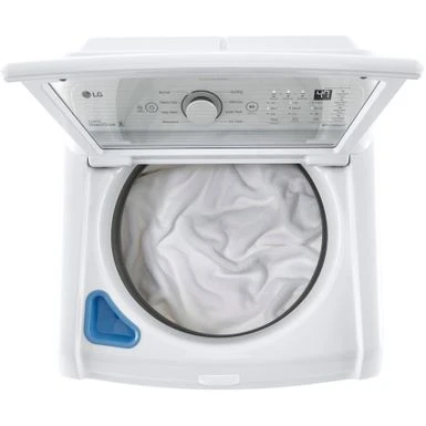 LG - 4.5 Cu. Ft. Smart Top Load Washer With Vibration Reduction And TurboDrum Technology - White 16 LG - 4.5 Cu. Ft. Smart Top Load Washer With Vibration Reduction And TurboDrum Technology - White - Image 14