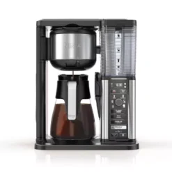 Ninja - 10-Cup Specialty Coffee Maker With Fold-Away Frother And Glass Carafe CM401 - Black/Stainless Steel -KitchenAid Shop 0310e6d9 1fbf 4849 9fc6 4fb236dca770