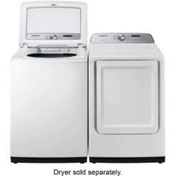 Samsung - 5.0 Cu. Ft. High Efficiency Top Load Washer With Active WaterJet - White -KitchenAid Shop 031c3953 92fa 55b6 ad8a 767145d44899