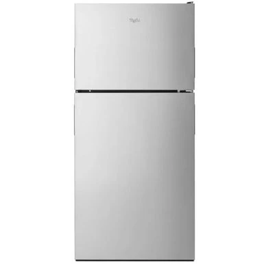 Whirlpool 18 Cu. Ft. Stainless Steel Wide Top Freezer Refrigerator 3 Whirlpool 18 Cu. Ft. Stainless Steel Wide Top Freezer Refrigerator
