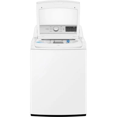 LG - 5.5 Cu. Ft. High Efficiency Smart Top Load Washer With TurboWash3D - White 6 LG - 5.5 Cu. Ft. High Efficiency Smart Top Load Washer With TurboWash3D - White - Image 4