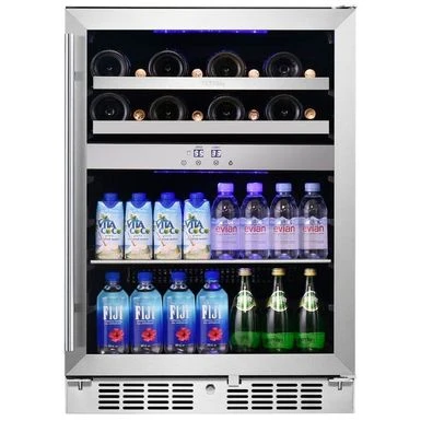 TITAN 24 In. 16 Bottle And 70 Can Wine And Beverage Cooler - 24 Inch 3 TITAN 24 In. 16 Bottle And 70 Can Wine And Beverage Cooler - 24 Inch