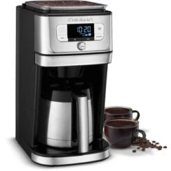 Cuisinart - Burr Grind & Brew 10-Cup Coffeemaker - Stainless Steel 15 Cuisinart - Burr Grind & Brew 10-Cup Coffeemaker - Stainless Steel -KitchenAid Shop 0469fe84 b460 5ee8 b3f4 7bfd0b2e49a7