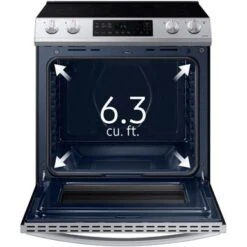 Samsung - 6.3 Cu. Ft. Front Control Slide-In Electric Range With Wi-Fi, Fingerprint Resistant - Stainless Steel 23 Samsung - 6.3 Cu. Ft. Front Control Slide-In Electric Range With Wi-Fi, Fingerprint Resistant - Stainless Steel -KitchenAid Shop 0489354b 3954 53e6 928e 916715f7f469