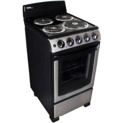 Danby DER202BSS 2.3 Cu. Ft. Free Standing Coil Stainless Steel Range
