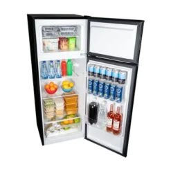 Danby 7.4 Cu Ft. Apartment Size Fridge Top Mount In Black - Black -KitchenAid Shop 07b4ee98 fe6d 4a8f aa73 f3585592a9a5