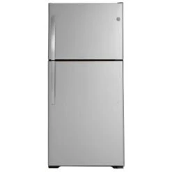 Ge 19.2 Cu. Ft. Fingerprint Resistant Stainless Steel Garage Ready Top-freezer Refrigerator