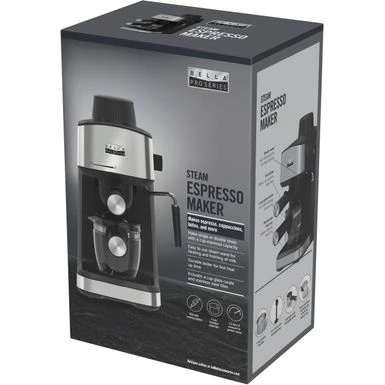 Bella Pro Series - Steam Espresso Machine - Black 5 Bella Pro Series - Steam Espresso Machine - Black - Image 3