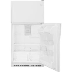 Whirlpool - 20.5 Cu. Ft. Top-Freezer Refrigerator - White 22 Whirlpool - 20.5 Cu. Ft. Top-Freezer Refrigerator - White -KitchenAid Shop 08564b1b b968 592b 80ee 112cdbfcfc5a