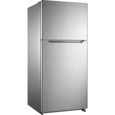 Insignia™ - 18 Cu. Ft. Top-Freezer Refrigerator - Stainless Steel 4 Insignia™ - 18 Cu. Ft. Top-Freezer Refrigerator - Stainless Steel - Image 2