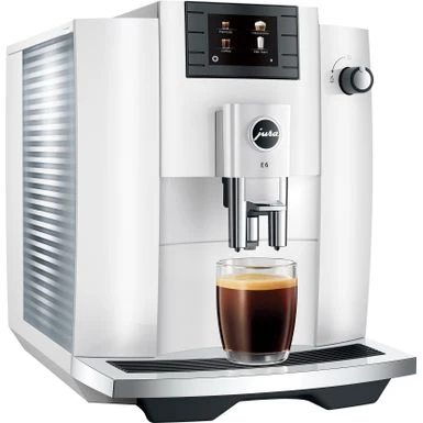 Jura - E6 Espresso Machine With Easy Cappuccino Function - Piano White 4 Jura - E6 Espresso Machine With Easy Cappuccino Function - Piano White - Image 2