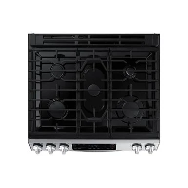 Samsung - 6.0 Cu. Ft. Front Control Slide-in Gas Range With Wi-Fi, Fingerprint Resistant - Stainless Steel 8 Samsung - 6.0 Cu. Ft. Front Control Slide-in Gas Range With Wi-Fi, Fingerprint Resistant - Stainless Steel - Image 6