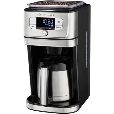 Cuisinart - Burr Grind & Brew 10-Cup Coffeemaker - Stainless Steel 5 Cuisinart - Burr Grind & Brew 10-Cup Coffeemaker - Stainless Steel - Image 3