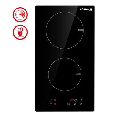 Gasland Chef 12'' Built-in Electric Induction Cooktop With 2 Burners, 9 Power Levels, Sensor Touch Control, 240V - Black 3 Gasland Chef 12'' Built-in Electric Induction Cooktop With 2 Burners, 9 Power Levels, Sensor Touch Control, 240V - Black