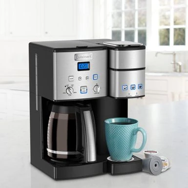 Cuisinart - Coffee Center 12-Cup Coffee Maker With Water Filtration - Black/Stainless 6 Cuisinart - Coffee Center 12-Cup Coffee Maker With Water Filtration - Black/Stainless - Image 4