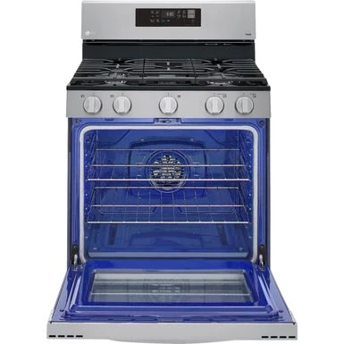 LG - 5.8 Cu. Ft. Smart Freestanding Gas True Convection Range With EasyClean And AirFry - Stainless Steel 22 LG - 5.8 Cu. Ft. Smart Freestanding Gas True Convection Range With EasyClean And AirFry - Stainless Steel - Image 20