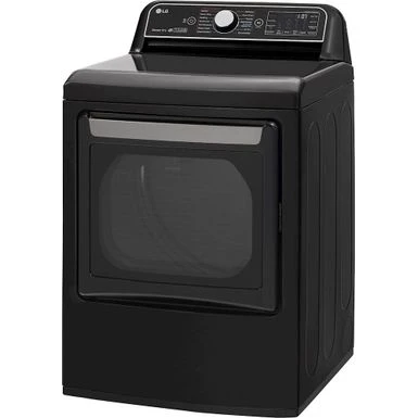 LG - 7.3 Cu. Ft. Smart Gas Dryer With Steam And Sensor Dry - Black Steel 5 LG - 7.3 Cu. Ft. Smart Gas Dryer With Steam And Sensor Dry - Black Steel - Image 3