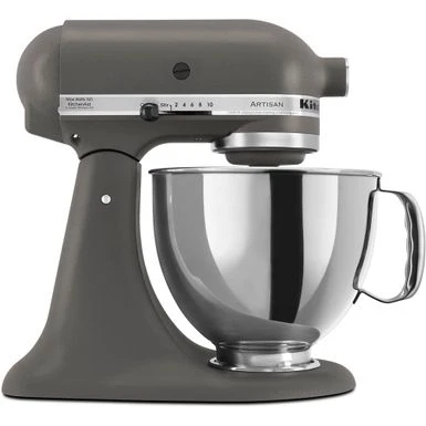 KitchenAid Artisan Series 325-Watt Tilt-Back Head Stand Mixer In Imperial Grey 3 KitchenAid Artisan Series 325-Watt Tilt-Back Head Stand Mixer In Imperial Grey