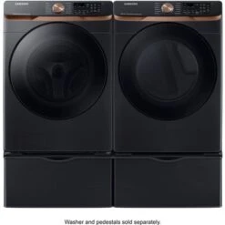 Samsung - 7.5 Cu. Ft. Stackable Smart Electric Dryer With Steam And Sensor Dry - Brushed Black 21 Samsung - 7.5 Cu. Ft. Stackable Smart Electric Dryer With Steam And Sensor Dry - Brushed Black -KitchenAid Shop 0e23ebcb a3d3 5142 bb05 ae36d5407d07