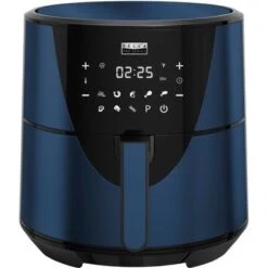 Bella Pro Series - 8-qt. Digital Air Fryer - Ink Blue Stainless Steel