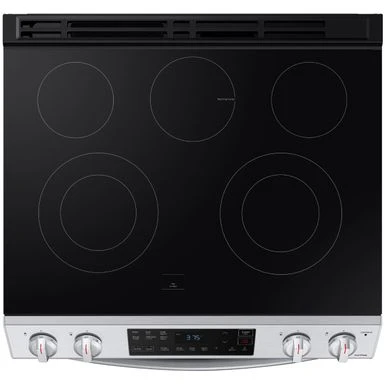 Samsung - 6.3 Cu. Ft. Front Control Slide-In Electric Range With Wi-Fi, Fingerprint Resistant - Stainless Steel 8 Samsung - 6.3 Cu. Ft. Front Control Slide-In Electric Range With Wi-Fi, Fingerprint Resistant - Stainless Steel - Image 6
