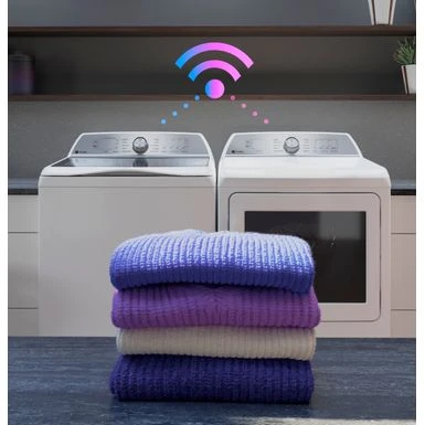 GE Profile - 7.4 Cu. Ft. Smart Electric Dryer With Sanitize Cycle And Sensor Dry - Diamond Gray 11 GE Profile - 7.4 Cu. Ft. Smart Electric Dryer With Sanitize Cycle And Sensor Dry - Diamond Gray - Image 9