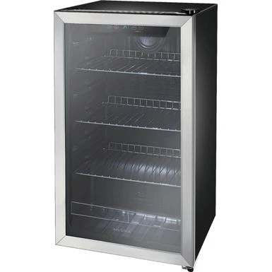 Insignia™ - 115-Can Beverage Cooler - Stainless Steel 5 Insignia™ - 115-Can Beverage Cooler - Stainless Steel - Image 3