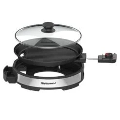 Elite Gourmet - 12" Deluxe Indoor Grill W Tempered Glass Lid, Stainless Steel - Black 8 Elite Gourmet - 12" Deluxe Indoor Grill W Tempered Glass Lid, Stainless Steel - Black -KitchenAid Shop 10661899 2dff 5a56 a595 5ad1bb804328