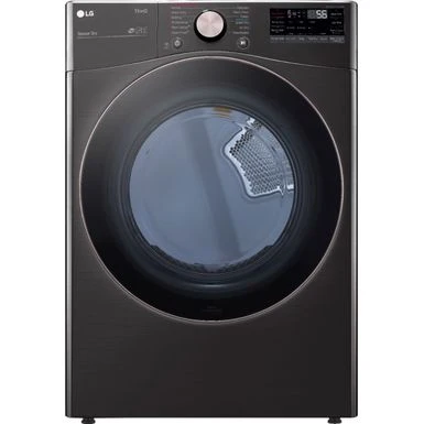 LG - 7.4 Cu. Ft. Stackable Smart Electric Dryer With Steam And Built-In Intelligence - Black Steel 3 LG - 7.4 Cu. Ft. Stackable Smart Electric Dryer With Steam And Built-In Intelligence - Black Steel
