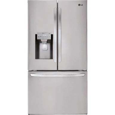 LG - 26.2 Cu. Ft. French Door Smart Refrigerator With Dual Ice Maker - Stainless Steel 3 LG - 26.2 Cu. Ft. French Door Smart Refrigerator With Dual Ice Maker - Stainless Steel