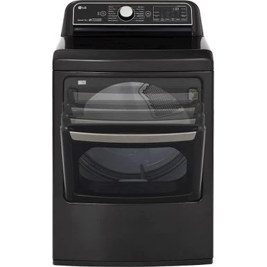 LG - 7.3 Cu. Ft. Smart Gas Dryer With Steam And Sensor Dry - Black Steel 7 LG - 7.3 Cu. Ft. Smart Gas Dryer With Steam And Sensor Dry - Black Steel - Image 5