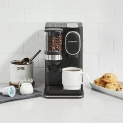 Cuisinart - Grind & Brew Single-Serve Coffeemaker - Black -KitchenAid Shop 1420fa68 e94d 51cf 98d6 2c33ccebcc76