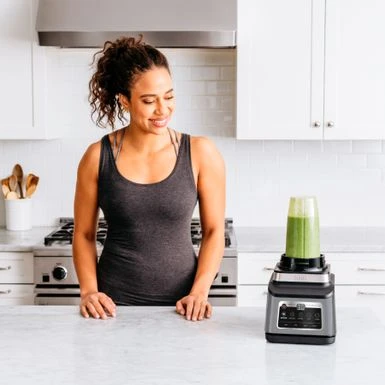 Ninja - Professional Plus Kitchen System With Auto-iQ & (2) 24oz Single-Serve Cups - Black/Stainless Steel 11 Ninja - Professional Plus Kitchen System With Auto-iQ & (2) 24oz Single-Serve Cups - Black/Stainless Steel - Image 9