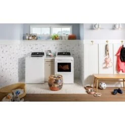 GE - 4.5 Cu Ft Top Load Washer With Water Level Control, Deep Fill, Quick Wash, And Glass Lid - White On White 39 GE - 4.5 Cu Ft Top Load Washer With Water Level Control, Deep Fill, Quick Wash, And Glass Lid - White On White -KitchenAid Shop 162484dd 3c5c 5c5b 81cb 00c843f8e527