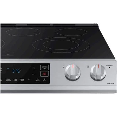 Samsung - 6.3 Cu. Ft. Front Control Slide-In Electric Range With Wi-Fi, Fingerprint Resistant - Stainless Steel 11 Samsung - 6.3 Cu. Ft. Front Control Slide-In Electric Range With Wi-Fi, Fingerprint Resistant - Stainless Steel - Image 9