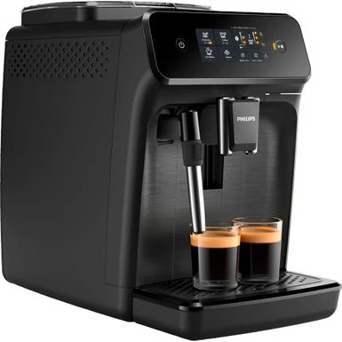 Philips - 1200 Series Fully Automatic Espresso Machine With Milk Frother - Black 4 Philips - 1200 Series Fully Automatic Espresso Machine With Milk Frother - Black - Image 2