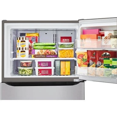 LG - 23.8 Cu Ft Top Mount Refrigerator With Internal Water Dispenser - Stainless Steel 9 LG - 23.8 Cu Ft Top Mount Refrigerator With Internal Water Dispenser - Stainless Steel - Image 7