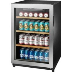 Insignia™ - 130-Can Beverage Cooler - Silver 29 Insignia™ - 130-Can Beverage Cooler - Silver -KitchenAid Shop 1751599a 0b18 562d 991f c25dea72dea1