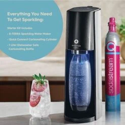 SodaStream - E-TERRA Sparkling Water Maker - Black 13 SodaStream - E-TERRA Sparkling Water Maker - Black -KitchenAid Shop 177013e3 61f3 5f8d bb0d 5cb1b1986e83