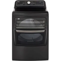 LG - 7.3 Cu. Ft. Smart Electric Dryer With Steam And Sensor Dry - Black Steel 26 LG - 7.3 Cu. Ft. Smart Electric Dryer With Steam And Sensor Dry - Black Steel -KitchenAid Shop 182afa98 96a6 5a19 9d37 d1942c67f8f2
