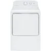 GE Hotpoint White Electric Dryer