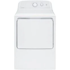 GE Hotpoint White Electric Dryer