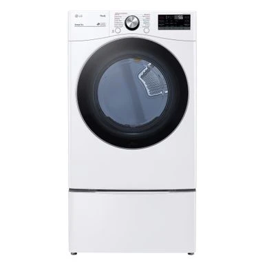 LG DLGX4201W 7.4 Cu.ft. Ultra Large Capacity Gas Dryer With SensorDry, TurboSteam Technology And Wi-Fi Connectivity, White - White 3 LG DLGX4201W 7.4 Cu.ft. Ultra Large Capacity Gas Dryer With SensorDry, TurboSteam Technology And Wi-Fi Connectivity, White - White