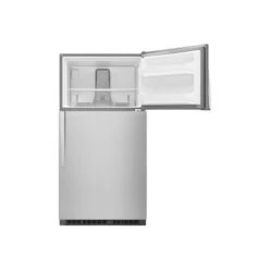Whirlpool Ada 33" Monochromatic Stainless Steel Top-freezer Refrigerator -KitchenAid Shop 19b0a627 76b5 4861 80df 38722c35476c